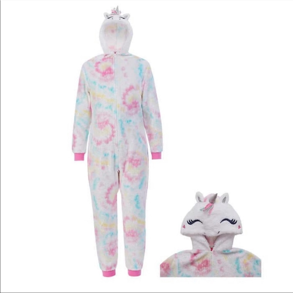 Unicorn Fleece Onesie / Sleeper